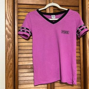 PINK V-Neck T-Shirt